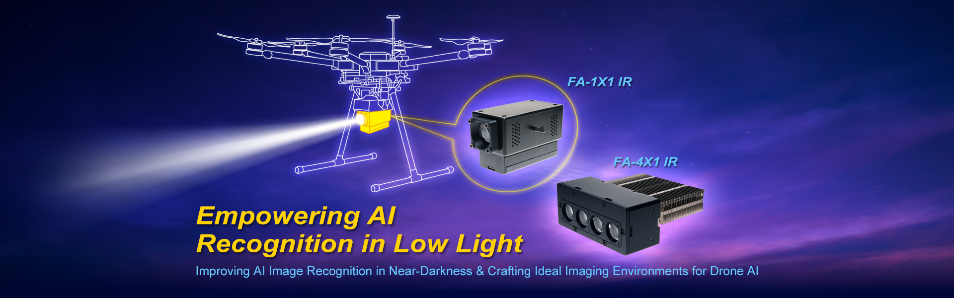 LEP Auxiliary Lighting - for drones only